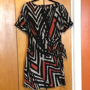 Mark by Avon Faux-Wrap Dress